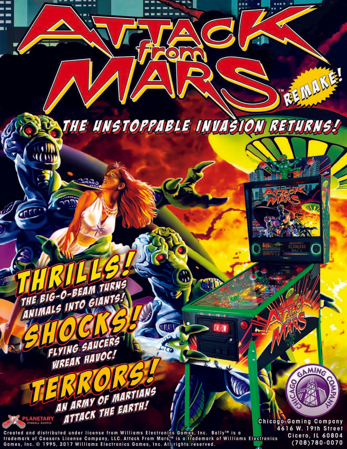 Attack From Mars Remake Limited Edition