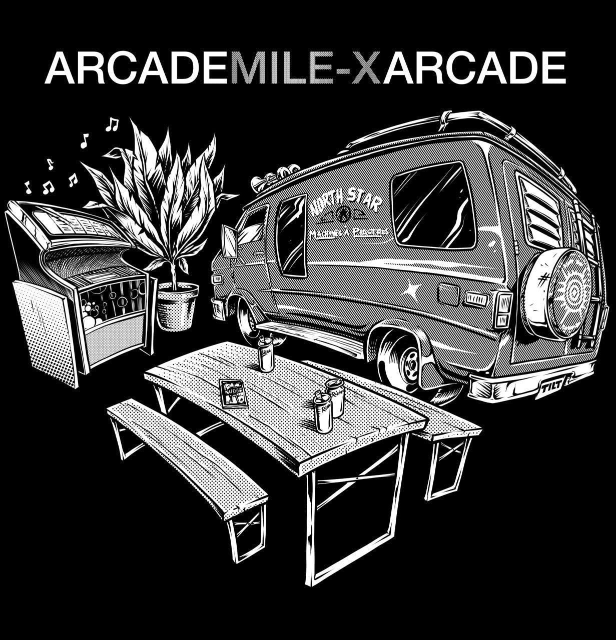 Arcade Mile-X Arcade Crew Sweatshirt